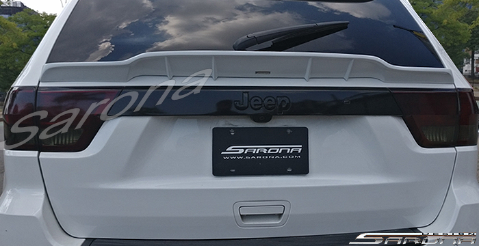Custom Jeep Grand Cherokee  SUV/SAV/Crossover Trunk Wing (2011 - 2013) - $375.00 (Part #JP-012-TW)